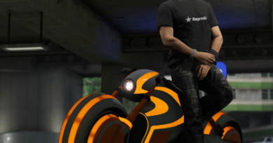 GTA V online y la llegada de las motos de TRON