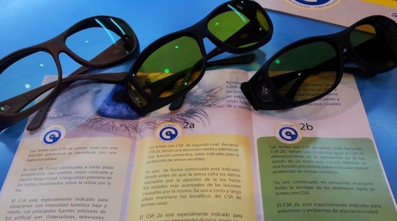 Gafas de bloqueo de la onda azul-verde para evitar el insomnio
